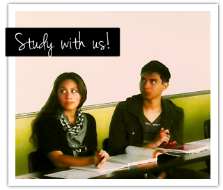 Study with us!